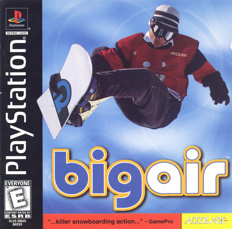 Big Air box art for Playstation